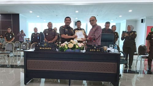 BAP DPD RI Kunjungi Sulteng untuk menindaklanjuti hasil pemeriksaan BPK RI