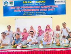 75 Peserta Ikuti Bimtek Peningkatan Kompetensi Guru Pembimbing UTBK SNBT di SMAN 1 Koto Baru
