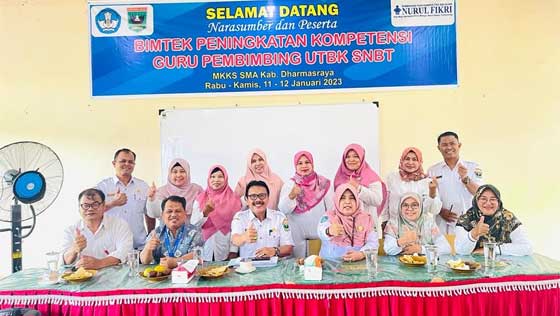 75 Peserta Ikuti Bimtek Peningkatan Kompetensi Guru Pembimbing UTBK SNBT di SMAN 1 Koto Baru 1 Bimbingan Teknis peningkatan kompetensi guru pembimbing UTBK SNBT