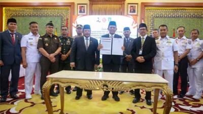 Gubernur Kepri Tandatangani Perjanjian Kerja Sama Pembangunan Jembatan Batam – Bintan