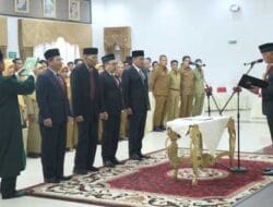 Gubernur Sumbar Lantik 4 Pejabat Pimpinan Tinggi Pratama