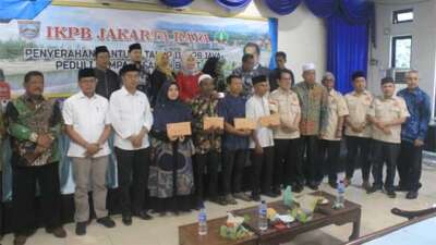 IKPB Jakarta Raya Serahkan Bantuan Korban Gempa di Kajai dan Timbo Abu