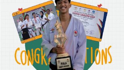 Mahasiswa Universitas Muhammad Nasir Bukittinggi Juara Nasional Karate Tradisional