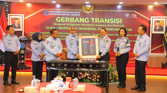 Irjen Kemenkumham beri motivasi dan inspirasi