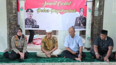 Jumat Curhat di Masjid Makmur NDB, Ini Penyampaian Kapolres Payakumbuh