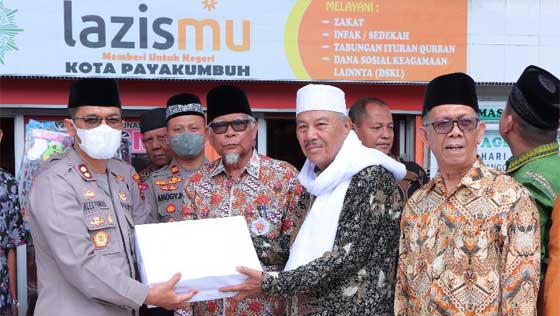 Kapolres Payakumbuh Pimpin Jum'at Curhat dengan Pengurus Muhammadiyah