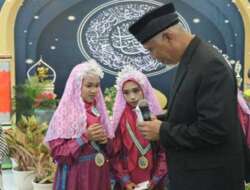 Gubernur Mahyeldi Hadiri Khatam Qur’an ke-45 MDA/TPA Masjid Raya Al -Ikhlas Aia Tabik Kamang Mudiak