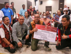 Plt. Direktur Jaminan Sosial Kemensos, Faisal Saat Konsolidasi Pkh Tahun 2023 Di Kabupaten Bulungan, Kalimantan Utara