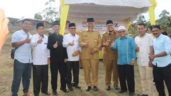 Mahyeldi saat peresmian ZD Farm