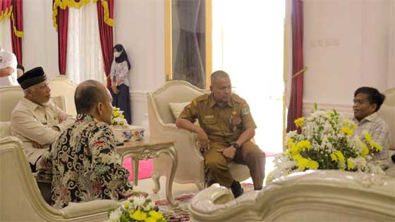 Mahyeldi terima audiensi pengurus Perkumpulan Penyandang Disabilitas Indonesia Sumbar