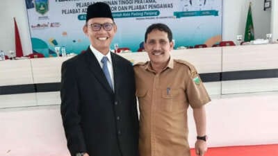 Muji Sirwanto Jabat Sekretaris Dinas Pendidikan Padang Panjang