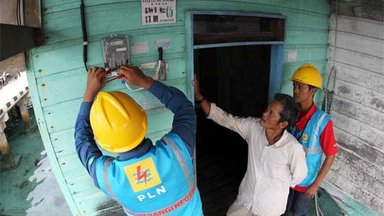 Pemasangan listrik PLN
