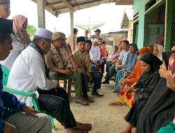 Bupati Pasbar Hamsuardi Bersama Wakil Bupati Risnawanto Berdialog Dengan Warga Jorong Simaninggir, Nagari Parit, Kecamatan Koto Balingka