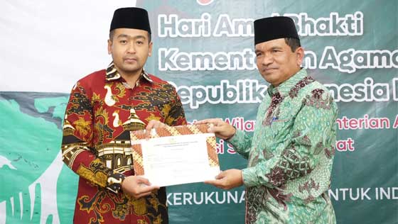 Pemprov Sumbar diwakili Wagub Audy Joinaldy jalin MoU peningkatan pemberdayaan keagamaan masyarakat dengan Kanwil Kemenag
