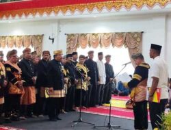 Pelantikan Pengurus LKAAM Pasbar, Baharuddin R Tuo Malin Jadi Ketua