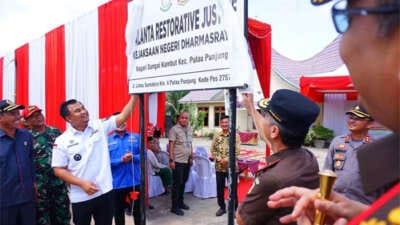 Palanta Restorative Justice Hadir di Nagari Sungai Kambut