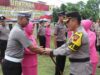 Personel Polres Kebumen naik pangkat