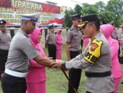 60 Personel Polres Kebumen Naik Pangkat