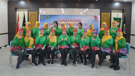 Pipas Lapas Salemba Berpartisipasi dalam Pemecahan Rekor MURI 1 Ibu-ibu Pipas Lapas Salemba