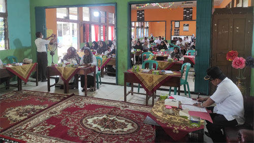 Suasana Rakor Musyawarah Kerja Kepala Sekolah SMP se-Kabupaten Pasaman Barat