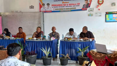 Rakor Bersama Kepala Sekolah Dasar, Ini Kata Kadis Dikbud Pasbar