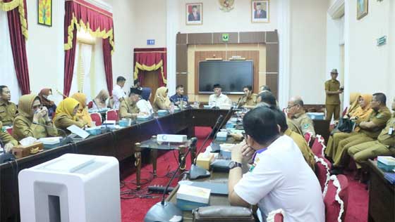 Rapat Antisipasi Kelangkaan Ketersediaan Pangan dalam Menghadapi Ramadhan