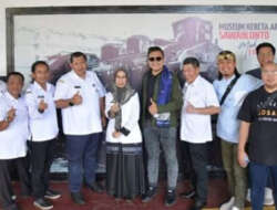 Rombongan artis ibu kota, yang tergabung dalam tour wisata iven Hijrah Fest Sumbar 2023 berkunjung ke Kota Wisata Sawahlunto.