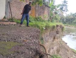 Tiga KK Warga Kampung Kandang Terancam Abrasi Batang Jariang