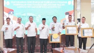 Ini Tiga Kecamatan Terbaik di Musi Banyuasin