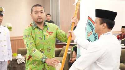 Wagub Audy Kukuhkan Forum Komunikasi Kepala Sekolah SMK Swasta Sumbar