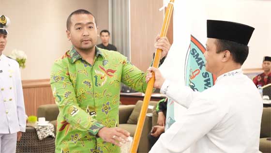 Wagub Audy Kukuhkan Forum Komunikasi Kepala Sekolah SMK Swasta Sumbar