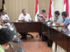 Suasana audiensi Wagub Audy Joinaldy dengan Pengurus PWI Sumbar