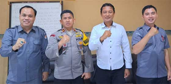 Wakapolda Lampung Tinjau Persiapan Kantor Sementara Polres Pesisir Barat