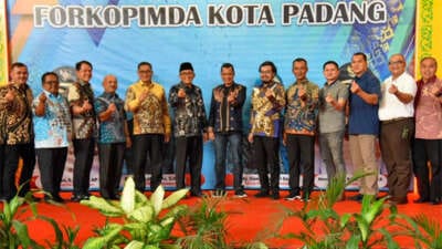 Wako Padang Bersama Forkopimda Berkunjung ke Pemko Pekanbaru