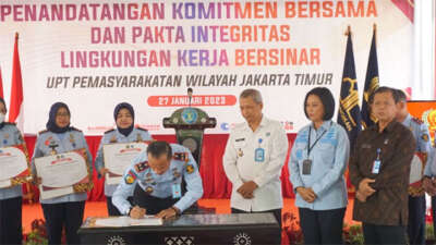 Lapas Narkotika Jakarta Komit Wujudkan Lingkungan Kerja Bersinar