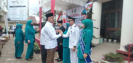 Sertijab Camat dan TP PKK Mandiangin Kota Selayan
