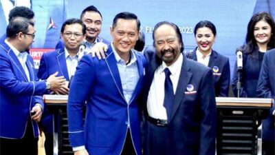 Bertemu Surya Paloh, AHY: Kami Ingin Kapal Koalisi Ini Berlayar dan Menang