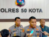 Kapolres 50 Kota, Akbp. Ricardo Condrat Yusuf Saat Pres Release Di Mapolres 50 Kota, Kawasan Ketinggian Kecamatan Harau