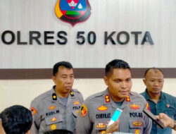 Sat Reskrim Polres 50 Kota Bekuk Tiga Pelaku Pencurian