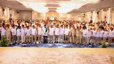 Hadiri Tasyakuran 15 Tahun Partai Gerindra Di Bintan, Muzani: Biaya Onh Jadi Rp 49 Juta