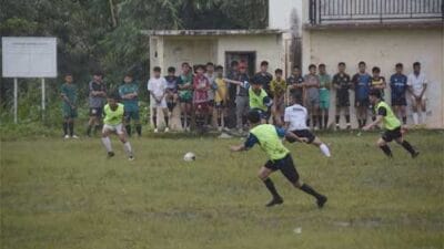 Askot PSSI Padang Panjang Seleksi Pemain untuk Porprov Sumbar 2023