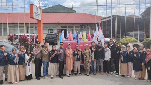 Peluncuran Kirab Pemilu Tahun 2024 di Kabupaten Solok