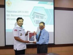 Bupati Dharmasraya Serahkan LKPD Unaudited 2022 ke BPK