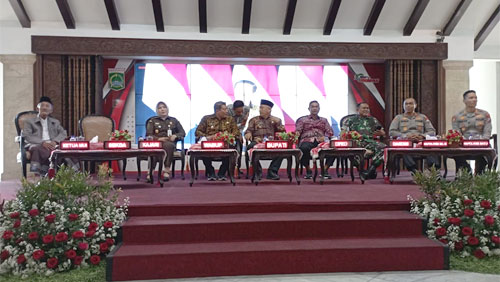 Bupati bersama Forkopimda Kabupaten Malang sosialisasikan program baru "Jogo Malang Makmur"