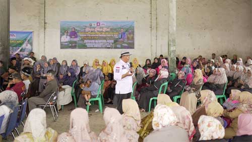 Bupati Solok, Epyardi Asda temu ramah dengan Masyarakat Nagari Sungai Nanam