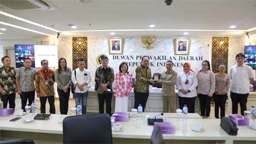 BULD DPD RI menerima DPRD Kota Tomohon Sulawesi Utara dalam rangka konsultasi mengenai peraturan daerah