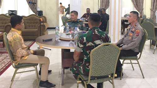 Dandenpom I/4 Padang, Letkol CPM Rajiman Saragih di Mapolres Payakumbuh