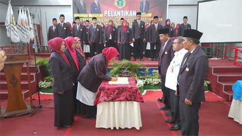 Pelantikan Dewan Pengurus Daerah dan Dewan Pertimbangan Persatuan Perawat Nasional Indonesia (PPNI) Kabupaten Dharmasraya masa jabatan periode 2022-2027