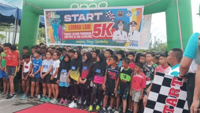 Disdikbud Gelar Lomba Lari Tingkat SLTP se-Kabupaten Sijunjung