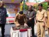 Gubernur Kepulauan Riau, H. Ansar Ahmad meresmikan penggunaan dua ruang kelas baru di SMA Negeri 2 Karimun